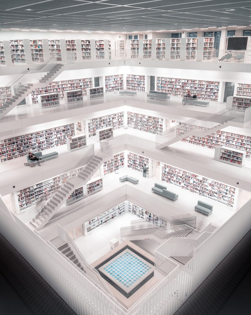 Bibliothek der Stadt Stuttgart.